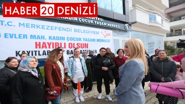 1200 Evler Mahallesi Kadın Çocuk Yaşam Merkezi Açıldı