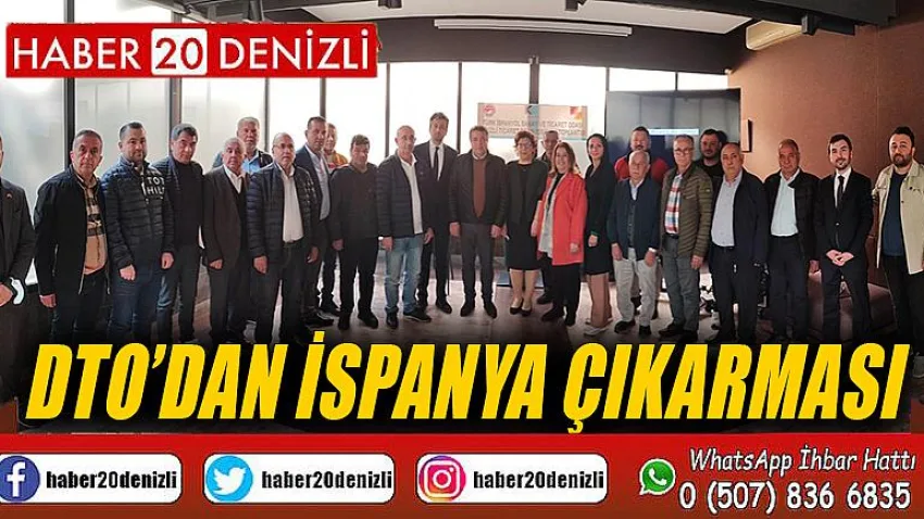 DTO’dan İspanya Çıkarması