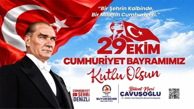Cumhuriyet coşkusu Denizli'yi saracak