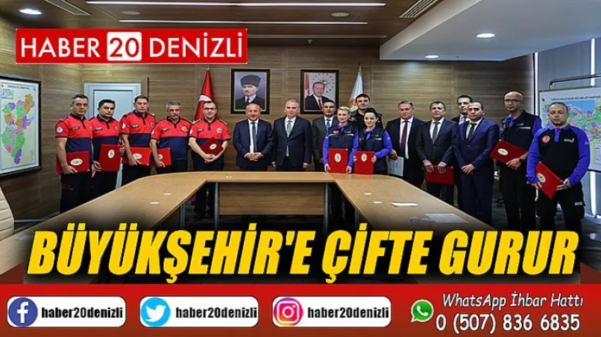 Büyükşehir'e çifte gurur