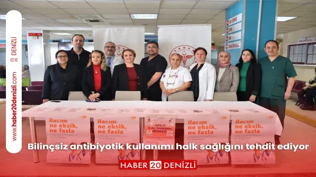 Bilinçsiz antibiyotik kullanımı halk sağlığını tehdit ediyor