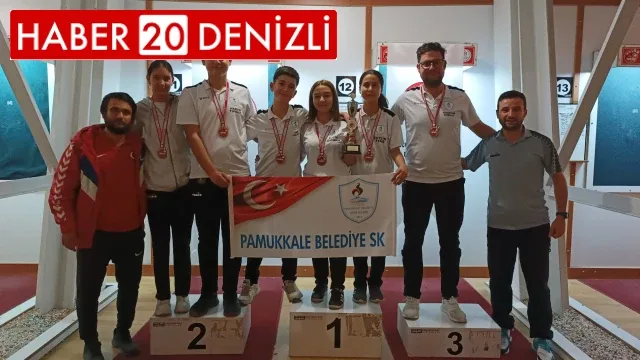 Pamukkale Belediyespor Dart Takımı Türkiye 3.Sü Oldu