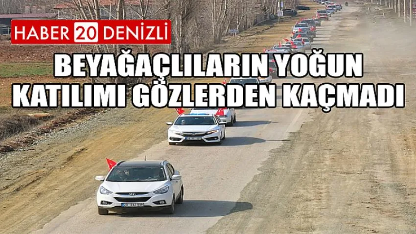 Beyağaçlıların Yoğun Katılımı Gözlerden Kaçmadı