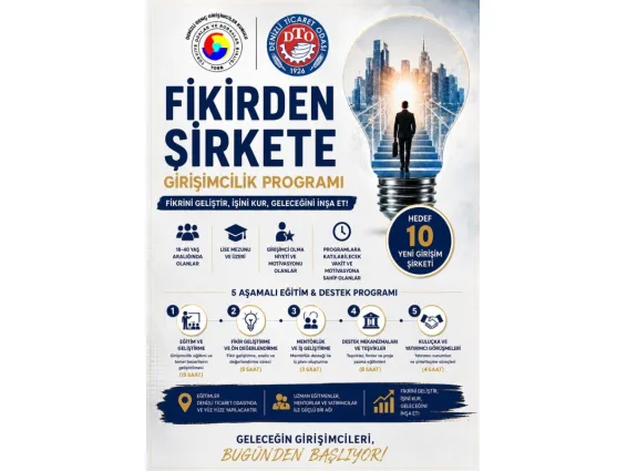 DTO’dan genç girişimcilere "Fikirden Şirkete" yol haritası