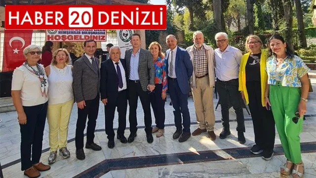 İzmir’de yaşayan Denizlililer kahvaltıda bir araya geldi