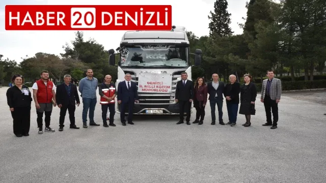 Denizli’nin deprem bölgesine yardımları devam ediyor