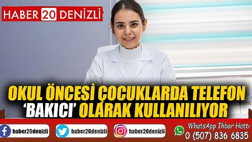 Okul öncesi çocuklarda telefon ‘bakıcı’ olarak kullanılıyor