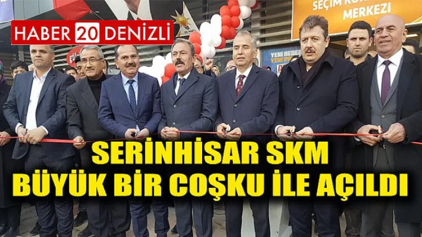 Serinhisar Skm Büyük Bir Coşku ile Açıldı