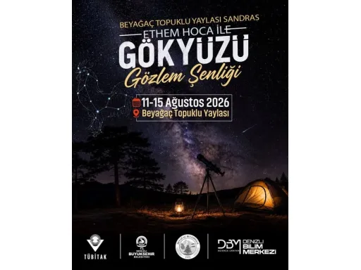 Gökyüzü tutkunlarını bir araya getiren festival için geri sayım başladı
