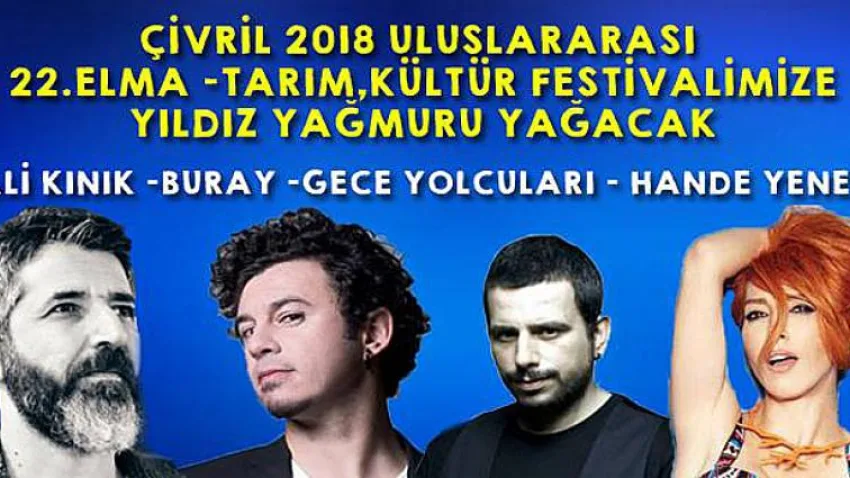Çivril'e Yıldız Yağmuru