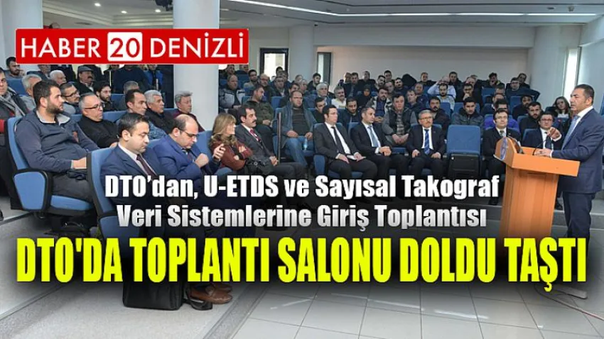 Toplantı Salonu Doldu Taştı
