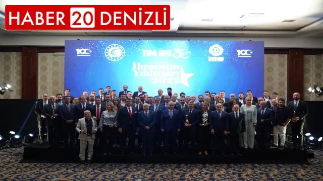 Denizli’de ihracat şampiyonu 41 firma ödüllendirildi