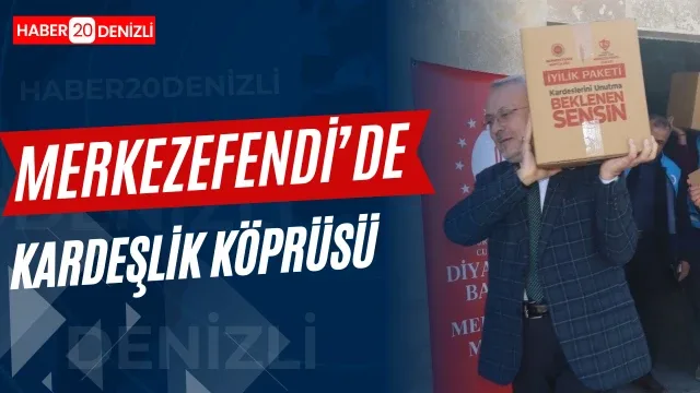 Merkezefendi’de kardeşlik köprüsü kuruluyor
