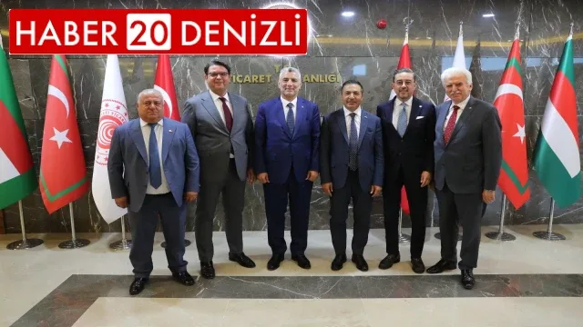 Denizlili esnafın istekleri Bakanlıklara iletildi