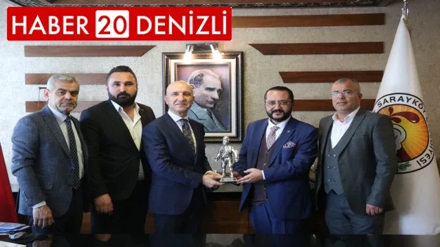 MHP'den Başkan Özbaş'a ziyaret