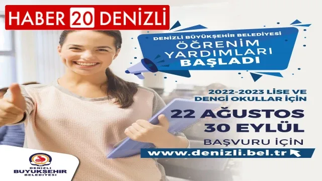 Büyükşehir öğrenim yardımı müracaatında son gün uyarısı