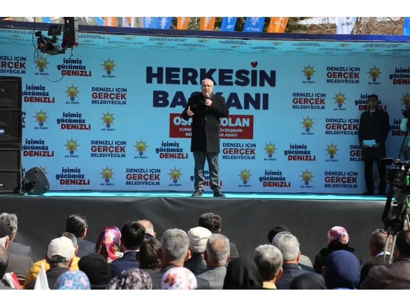Cumhur İttifakı’ndan büyük Çameli mitingi