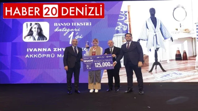Ev ve banyo tekstilinde genç tasarımcıların eserleri beğeni topladı