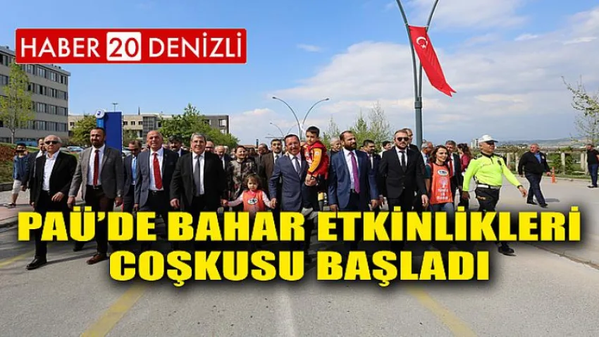 PAÜ’de Bahar Etkinlikleri Coşkusu Başladı
