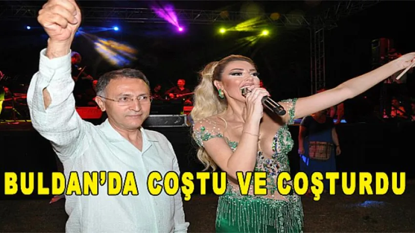 Petek Dinçöz Buldan’da Coştu ve Coşturdu
