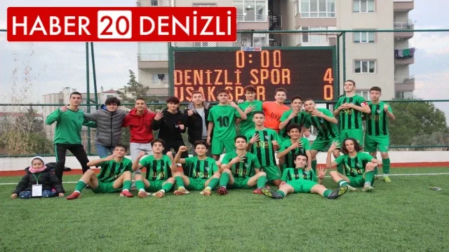 Denizlispor, U15'de Uşakspor’u 4'ledi