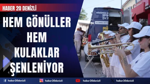 Büyükşehir’den pazar yerlerinde müzik ve ikram sürprizi Hem gönüller hem kulaklar şenleniyor