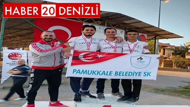 Bocce’de Pamukkale Belediyespor Şampiyon Oldu