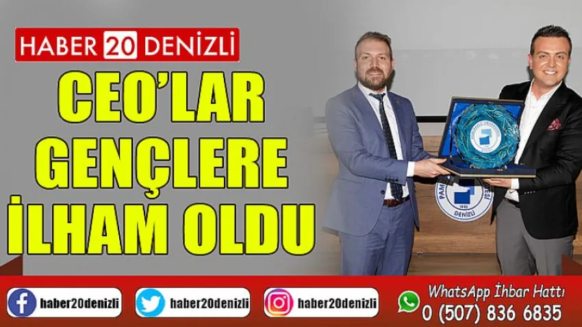 CEO’lar Gençlere İlham Oldu
