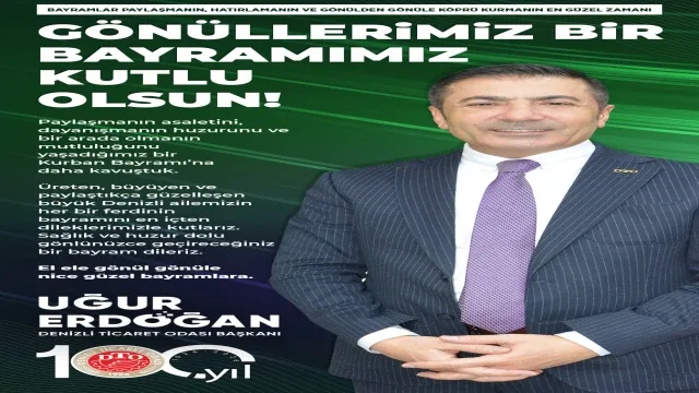Denizli Ticaret Odası Kurban Bayramı Kutlaması