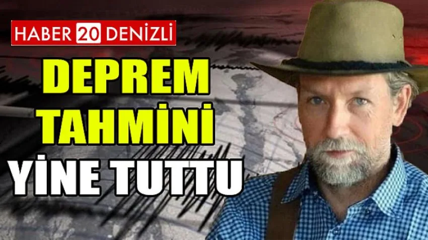 Deprem Tahmini Yine Tuttu