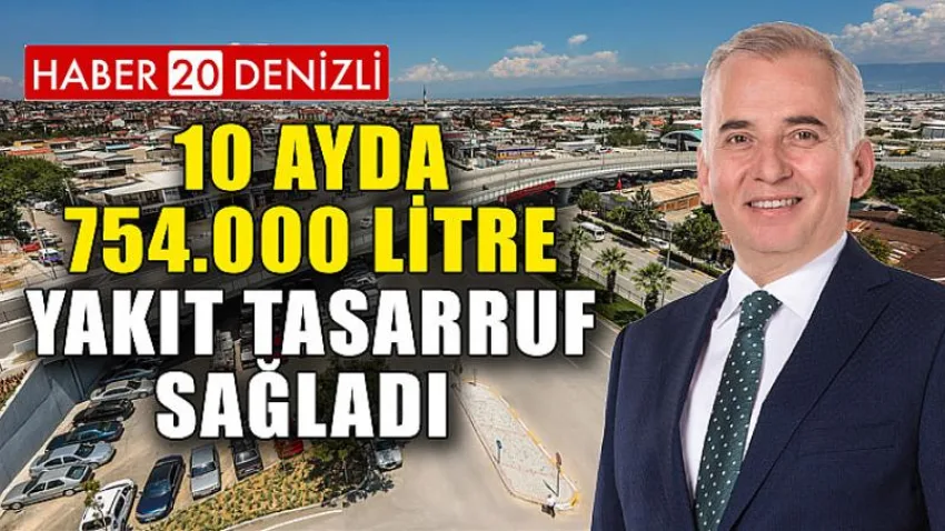 Büyükşehir çalışıyor, Denizli kazanıyor