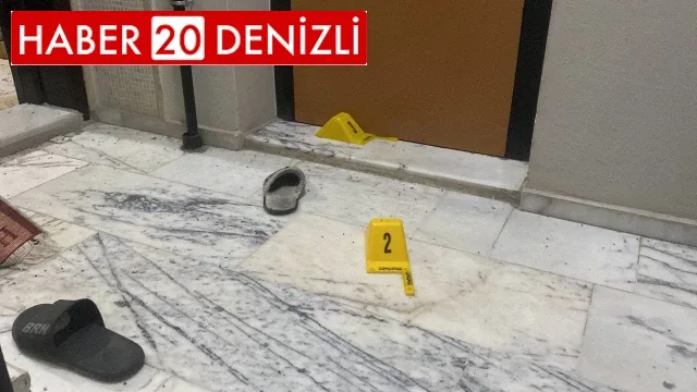 Tartıştığı eşinin açmadığı kapıya kurşun yağdırdı