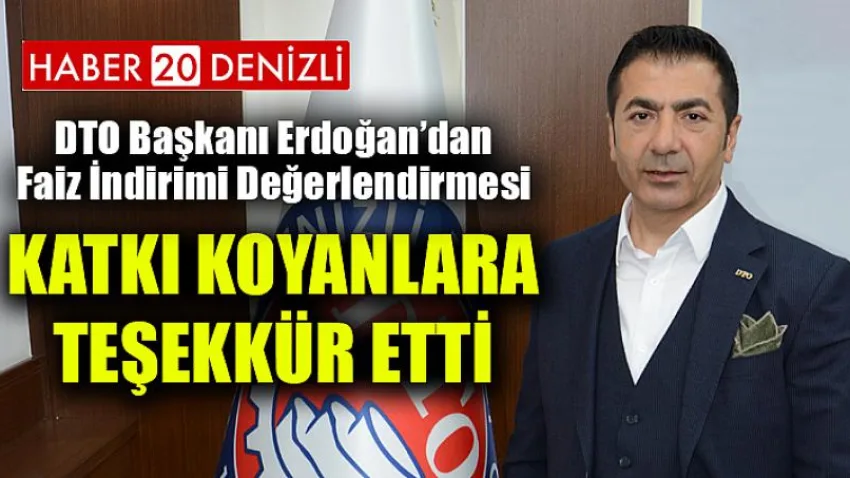 Katkı Koyanlara Teşekkür Etti