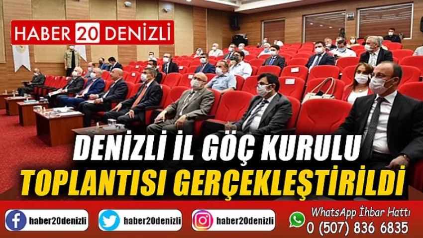 Denizli İl Göç Kurulu Toplantısı gerçekleştirildi