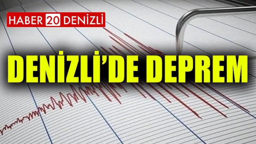 Denizli'de Deprem