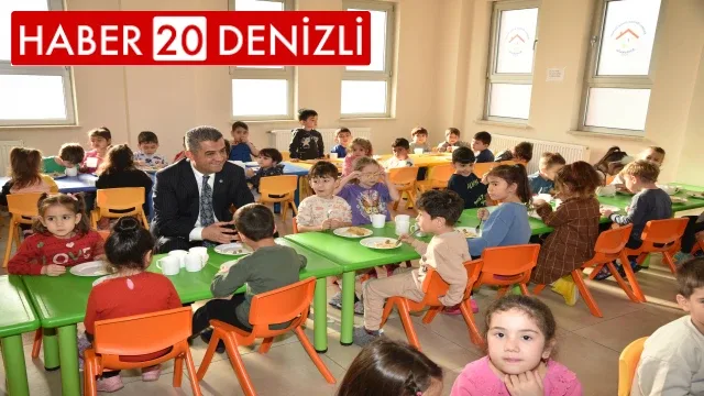 Denizli’de İkinci Dönem Ders Zili ile Ücretsiz Yemek Uygulaması Başladı