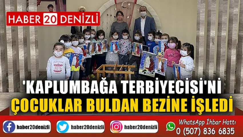 'Kaplumbağa Terbiyecisi'ni çocuklar Buldan bezine işledi