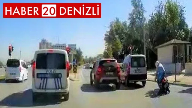 Araca çarpmamak için motosikletini devirdi
