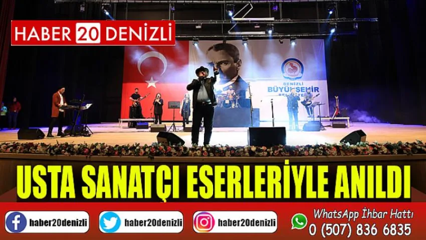 Büyükşehir Barış Manço’yu unutmadı