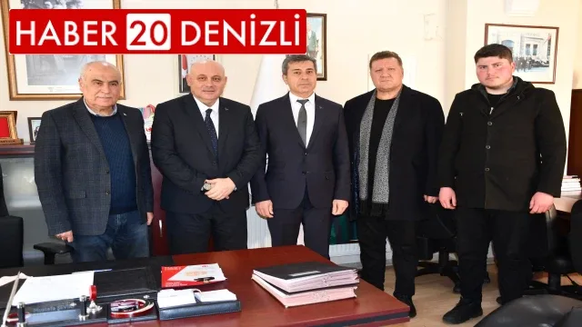 MHP A. Adayı Geryüz, Başkan Şevik’i ziyaret etti