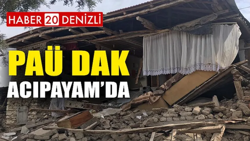 PAÜ DAK Acıpayam’da