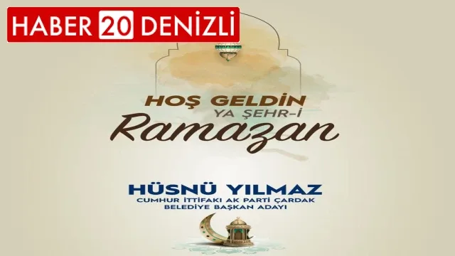 Başkan Yılmaz’dan Ramazan Mesajı