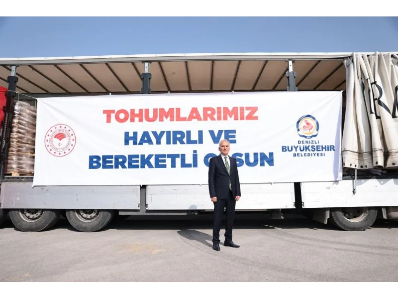 Büyükşehir’in tohum destekleri çiftçiye can simidi oldu