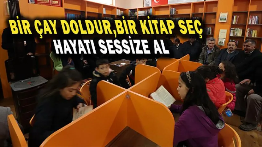 Bir Çay Doldur, Bir Kitap Seç, Hayatı Sessize Al