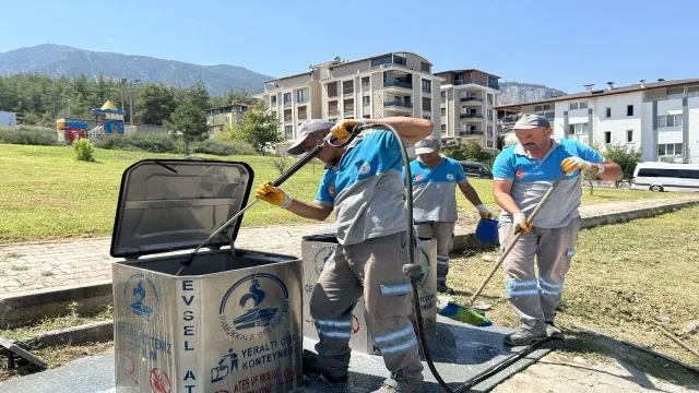 Pamukkale Belediyesi'nden Kötü Kokuya Karşı Etkin Mücadele