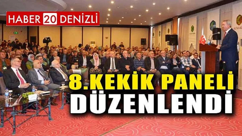8.Kekik Paneli Düzenlendi