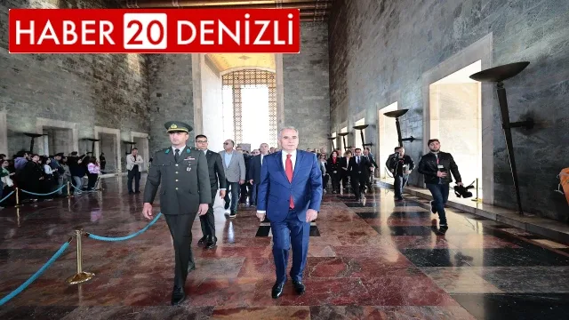 Başkan Osman Zolan Ata’nın huzurunda