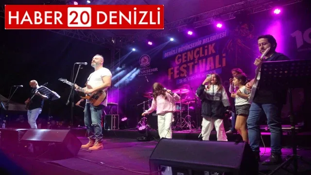 Denizli Büyükşehirin Gençlik Festivali başladı