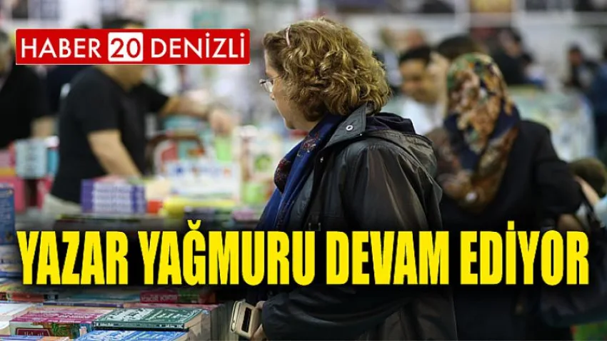Yazar Yağmuru Devam Ediyor