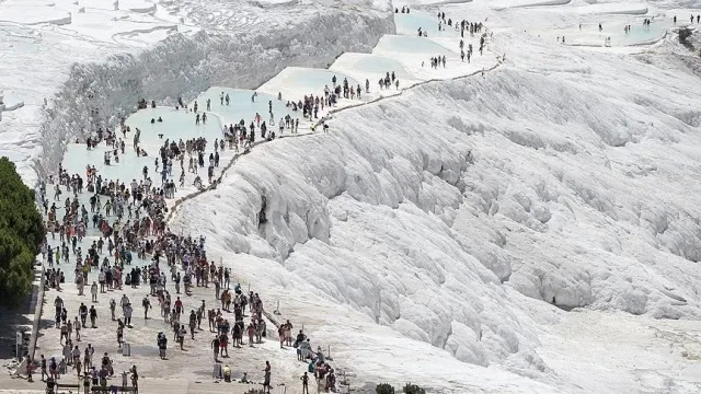 Pamukkale enler listesinde 2. sırada yer aldı